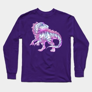 Pastel Acrocanthosaurus Long Sleeve T-Shirt